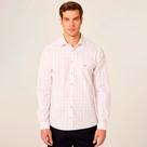 Camisa Dudalina Comfort Tricoline Ve26 Branco Masculino