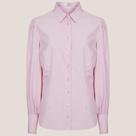 Camisa Dudalina Slim Bufante Ou25 Rosa Feminino