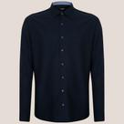 Camisa Dudalina Slim Tricoline Pr26 Marinho Masculino