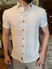 Camisa Eleven Corporation Linho Maquinetado