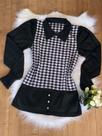 Camisa em tricot preta - stylo modas