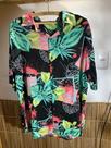 Camisa estampada botões