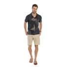 Camisa Estampada Masculina Malha MC Vision Ref. V1327