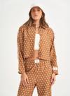 Camisa estampada monograma colcci