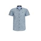 Camisa Estampada Social Amil Manga longa sem bolso COR 3