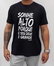 Camisa evangélica Deus é grande, gospel 100% algodão
