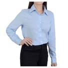 Camisa Feminina Autenticada Linen Azul - 7758