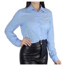 Camisa Feminina Autenticada Listrada Azul - 7812