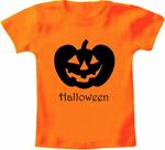 Camisa Feminina Baby Look Abóbora Dia Das Bruxas Halloween