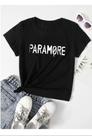 Camisa Feminina Baby Look Banda De Rock Paramore Camiseta