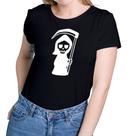 Camisa Feminina Baby Look Halloween Ghostface Dia Das Bruxas