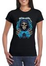 Camisa Feminina Baby Look Metálica T-Shirt - DTF Camisa Feminina Baby Look Metálica T-Shirt - DTF
