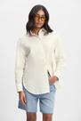 Camisa Feminina Bearritz Tinto com Botões Essendi P