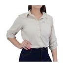 Camisa Feminina Columbia ML Silver Ridge 3.0 Bege - 2038141 Camisa Feminina Columbia ML Silver Ridge 3.0 Bege - 2038141
