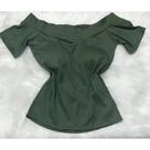 camisa feminina cor verde tamanho p