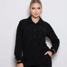 Camisa Feminina Cotelê Veludo Manga Longa -