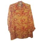 Camisa Feminina de Chiffon Tamanho 52 Plus Size Rethi