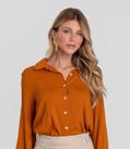 Camisa Feminina de Tecido Dianna Marrom