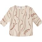 Camisa Feminina Estampada com Detalhe no Decote Elegância e Conforto - Portal Presentes