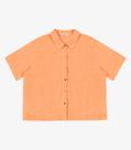 Camisa Feminina Linho Strong Secret Glam Laranja