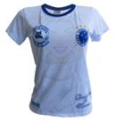 Camisa Feminina Máfia Azul Comando Feminina Alerquina Oficial