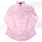 Camisa Feminina Manga Longa Com Strass Bordado Miss Country
