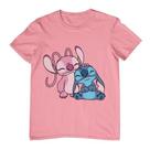 Camisa Feminina Masculina Estampa Stitch Casal