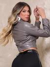 Camisa Feminina material ecológico Pit Bull Jeans 84569
