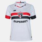 Camisa Feminina New Balance São Paulo Home 2024 SPFC Camisa Feminina New Balance São Paulo Home 2024 SPFC