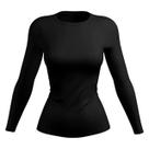 Camisa Feminina Proteção Solar Uv+50 Camiseta Segunda Pele Térmica Longa Moda Inverno E Verão Blusa F7 NEW STYLE