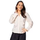Camisa Feminina The Style Box Crepe Creme Camisa Feminina The Style Box Crepe Creme