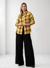 Camisa Feminina Xadrez Manga Longa Viscose Camisa Feminina Xadrez Manga Longa Viscose