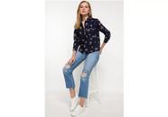 Camisa Feminino Young Ecru Camisa Feminino Young Ecru