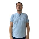 Camisa Fideli Polo Algodão Peruano Azul Claro PR805010