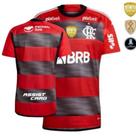 Camisa Flamengo 23 24 Patch Libertadores Torcedor