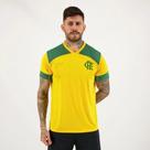 Camisa Flamengo Brasil Zico Desana Amarela - Amarelo