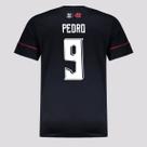 Camisa Flamengo Canastra 9 Pedro Infantil Preta