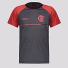 Camisa Flamengo Cesto Infantil Cinza Escuro