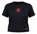 Camisa Flamengo Cropped Dry Feminina Rubro Negro -
