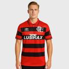 Camisa Flamengo I Retrô Aniversário 100 Anos Centenário Tamanho:MCor:Listrada