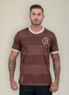 Camisa Flamengo Identidade Marrom Masculina
