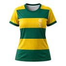 Camisa Flamengo Pairar Edição Especial Brasil - Feminino Tamanho:PCor:Amarelo/Verde Camisa Flamengo Pairar Edição Especial Brasil - Feminino Tamanho:PCor:Amarelo/Verde