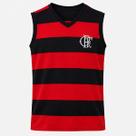 Camisa Flamengo Regata Retrô Flatri Bordado - Masculino Tamanho:GGCor:Vermelho/Preto