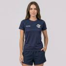 Camisa Flamengo Som Feminina Azul Marinho