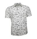 Camisa Floral Masculina Carimbo Rosas