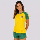 Camisa Fluminense Reluz Feminina Amarela Camisa Fluminense Reluz Feminina Amarela