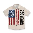 Camisa Frymappies 250 Year American Anniversary Boys 8-9Y