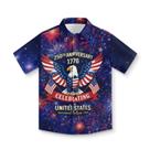 Camisa Frymappies 250th Anniversary USA Toddler Boy 2T 3T de manga curta
