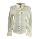 Camisa Gaúcha Feminina Sentinela Manga Longa Com Renda Ref. 75 - Escolha a cor