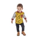 Camisa Girassol Bebê Festa Junina Tamanho P